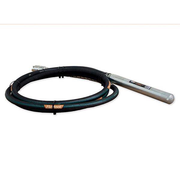 Order In - Flextool Flexshaft Steel Tip Concrete Vibrator 40mm x 9M FVP40-9 - FT201793-UNIT