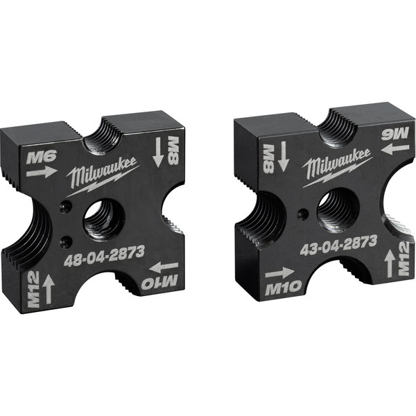 Order In - Milwaukee M18™ Threaded Rod Cutter Die Set M6/8/10/12 - 4932471373