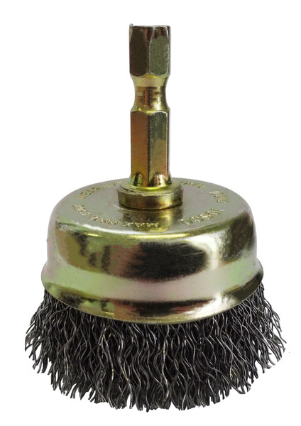 Josco Brush Cup CR 50 6.3 Hex Spindle 0.30 - JCC50