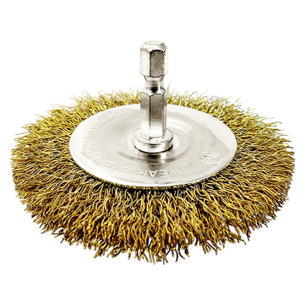 Josco Brush Wheel CR 100x13 6.3 Hex Spindle 0.30 - JCW100