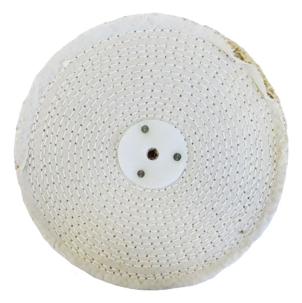 Josco Polishing Wheel 200x25 2 Sect Sisal Stitched - JSZ200100