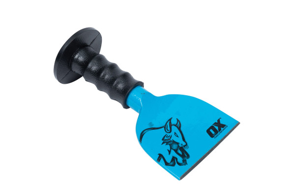 OX TOOLS Trade Brick Bolster - Drop Forged Steel & Moulded Hand Grip - OX-T090945