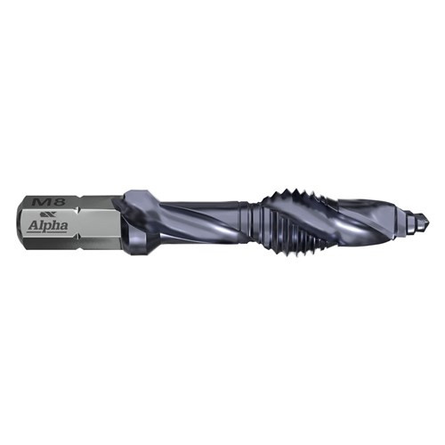 Alpha Onsite Plus Combination Drill and Tap M8 x 1.25 - DTSTM080