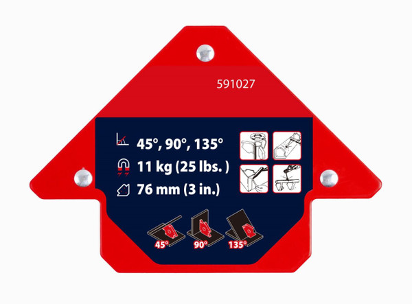 Redline Magnetic Welding Clamp 11KG - RL591027