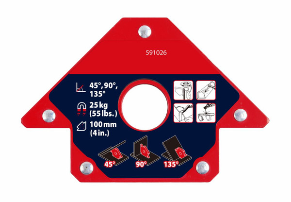 Redline Magnetic Welding Clamp 25KG - RL591026