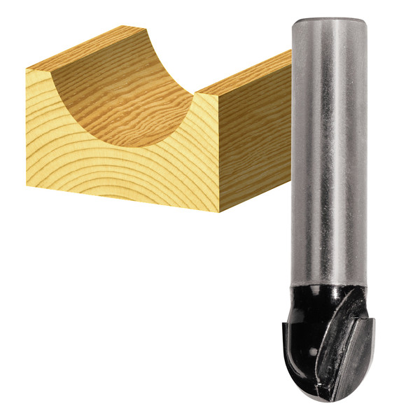 Order In - Carbitool TCT Core Box Bit 2 Flute 12.7mm 1/4" Shank - T416