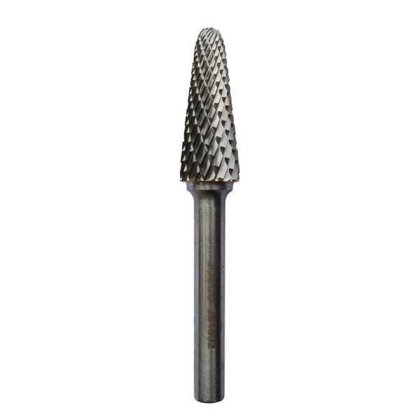 Order In - Josco Burr Diamond Cut Ball Nose Cone Carbide 1/4" Shank 12x30 MM - JB1502