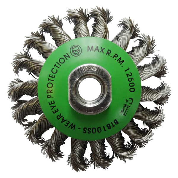 Order In - Brumby Brush Bevel TK18 100x1RxMT 0.50 Stainless 316 - BTB100SS