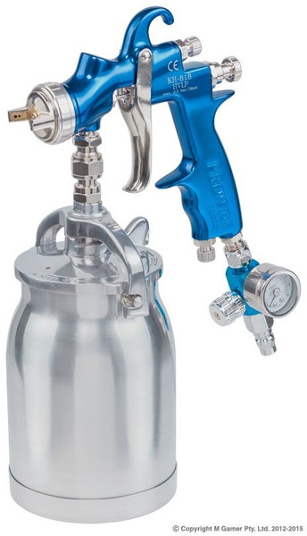 Order In - Prowin KH818 Suction Feed HVLP Spray Gun  1.8 mm - KH818S18