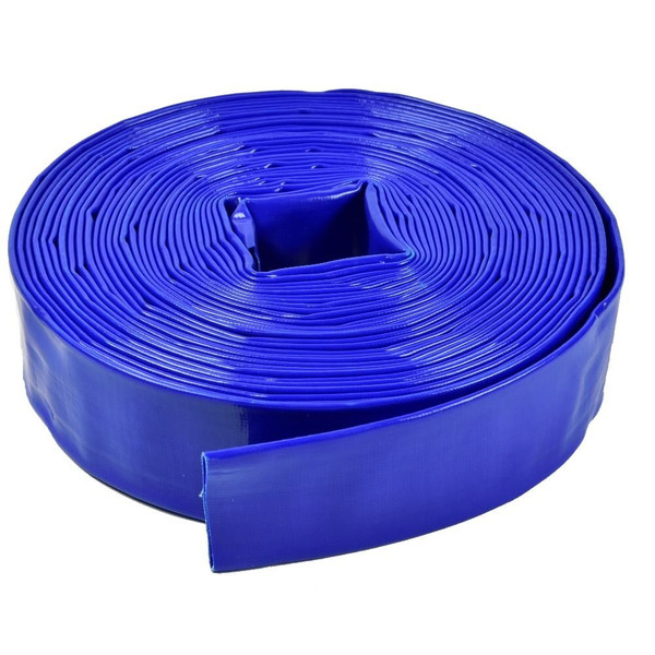 Order In - Millers Falls PVC Lay Flat Hose 50M 100MM 4'' - QWLF10050