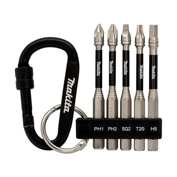 Order In - Makita Impact XPS Mix Set & Carabiner 76mm 5 Piece - E-26141