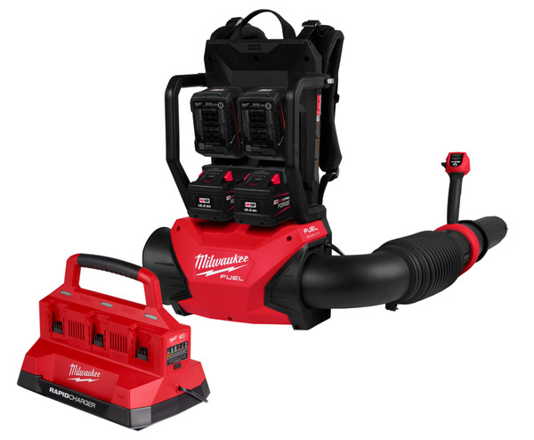 Order In - Milwaukee M18 FUEL™ Dual Battery Backpack Blower Kit - M18F2BPBL124F