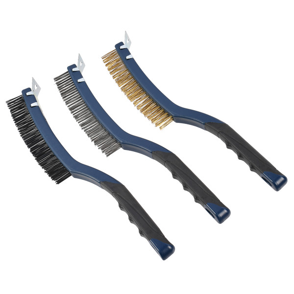 Redline Wire Brush Set 3 Piece - RLWB002