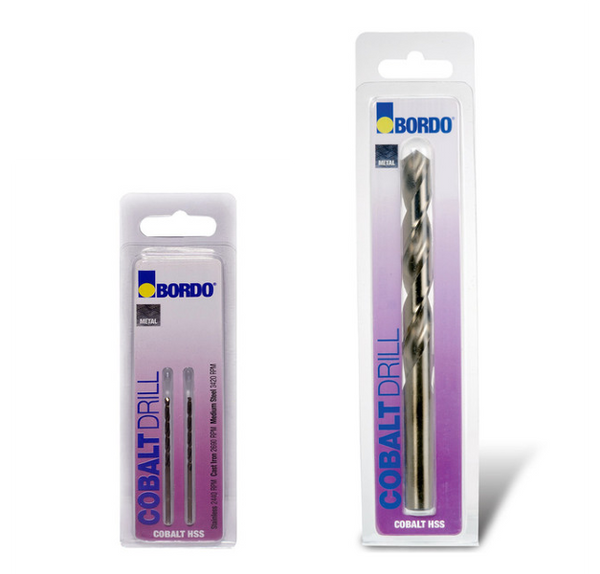 Bordo Cobalt/High Speed Steel High Performance Drill Bit Range