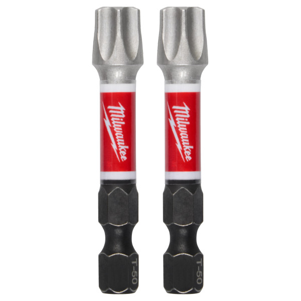 Order In - Milwaukee SHOCKWAVE™ Power Bit Torx T50 50mm (2") 2PK - 48326002