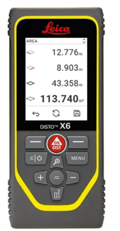 Leica Disto X6 Laser Distance Meter - LG950909