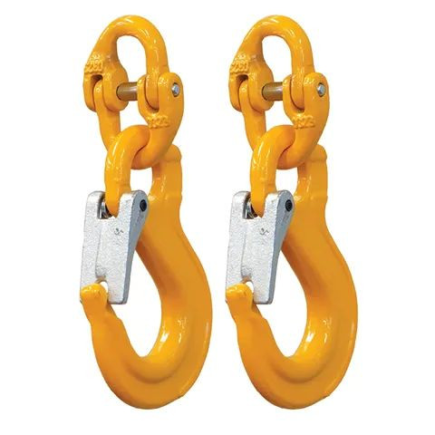 ITM Safety Chain Hook Set Components 6 MM Chain 8 MM With Max Towing Capacity 2000 KG - TM9804-2000