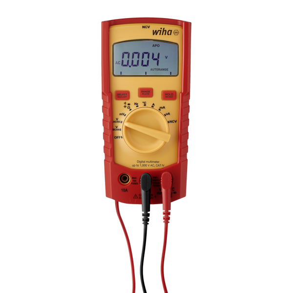 Order In - Wiha Multimeter Digital Up To 1,000 V Ac Cat Iv - WH-45215