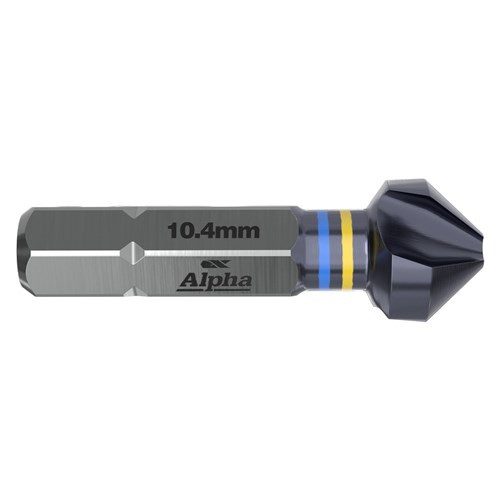 Order In - Alpha Onsite Plus Multi Use 90 Degree Countersink 3 Flute 2.5 - 10.4 MM - CSAF3-10.4