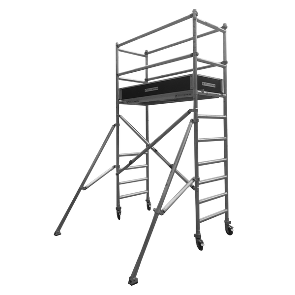 Order In - Total Aluminium 2m FOLDSCAFF - Aluminium Folding Scaffold- 2FOLDSCAFF