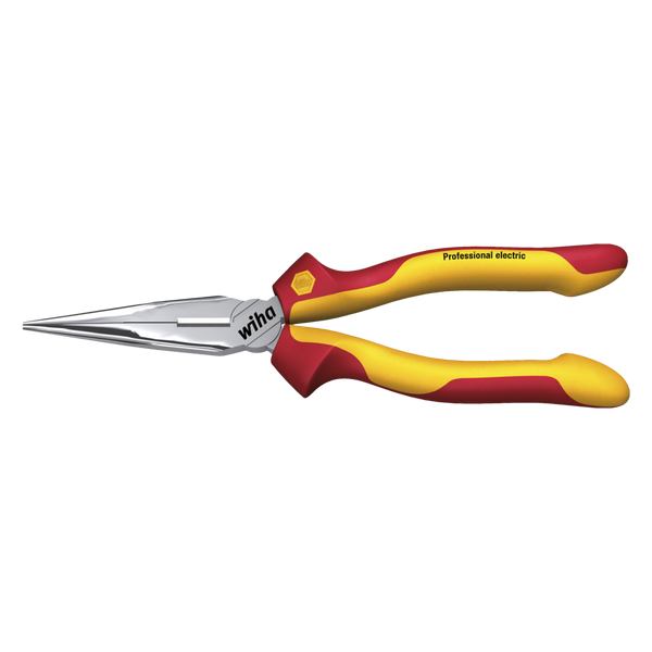 Wiha Pliers Needle Nose 200mm Straight Vde 1000V - WH-40829