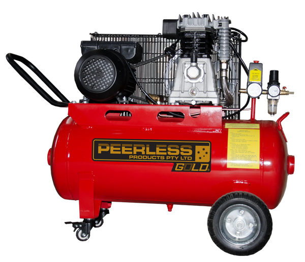 Peerless Gold 17000 Portable Electric Air Compressor 3.0HP 15AMP 220LPM Air Receiver 100L - PG17000