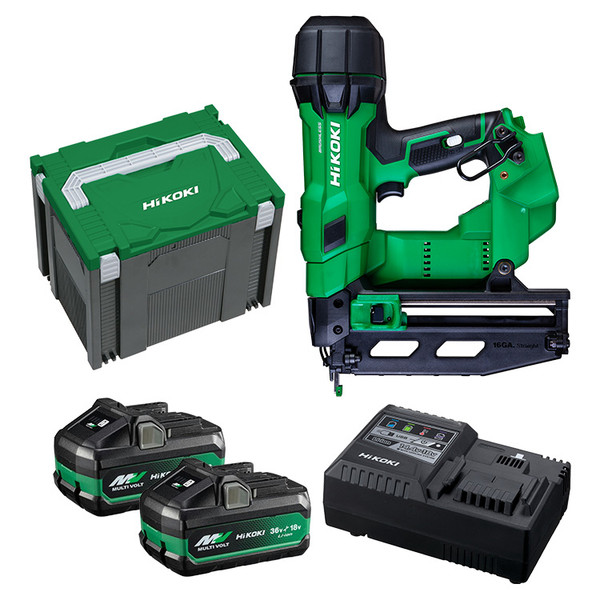 Order In - Hikoki 18V C Series Fin Nailer Kit - NT1865DSA(HXZ)