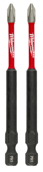 Order In - Milwaukee SHOCKWAVE™ Power Bit Phillips #1 89 MM 3.5" 2 Pack - 48324660