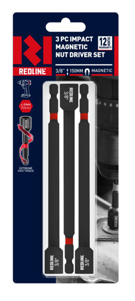 Order In - Redline Impact Nutsetter 5/16" X 150 MM 3 Piece - RL455515