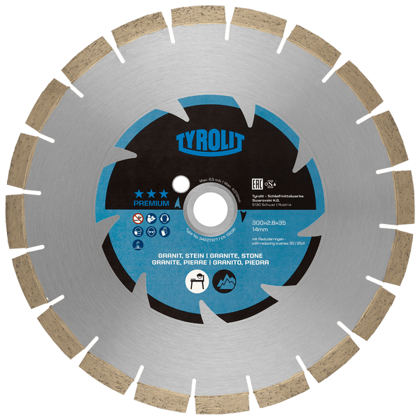 Order In - Tyrolit EH-T Silent Blade 400Mmt Suits TBE400 - 34240800