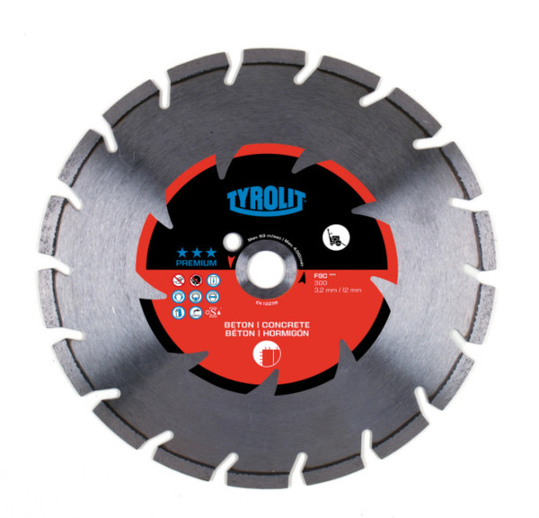 Order In - Tyrolit Concrete Floor Saw Blade 500Mm Suit FSG513 - 574857