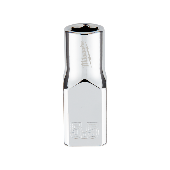 Order In - Milwaukee Socket Metric Standard 5.5 MM 1/4" Drive - 45349031