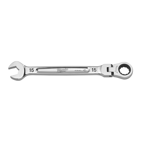 Order In - Milwaukee Flex Head Combination Wrench 15 MM - 45969615