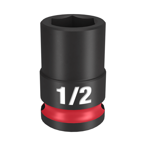 Order In - Milwaukee SHOCKWAVE™ Standard 6 Point Impact Socket 1/2" 3/8" Drive - 49666106