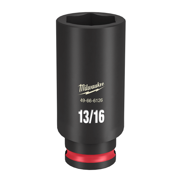 Order In - Milwaukee SHOCKWAVE™ Deep 6 Point Impact Socket 13/16" 3/8" Drive - 49666126