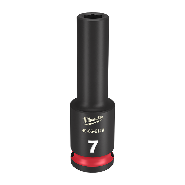 Order In - Milwaukee SHOCKWAVE™ Deep 6 Point Impact Socket 7 MM 3/8" Drive - 49666149