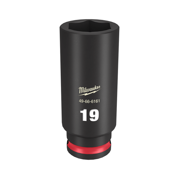 Order In - Milwaukee SHOCKWAVE™ Deep 6 Point Impact Socket 19 MM 3/8" Drive - 49666161