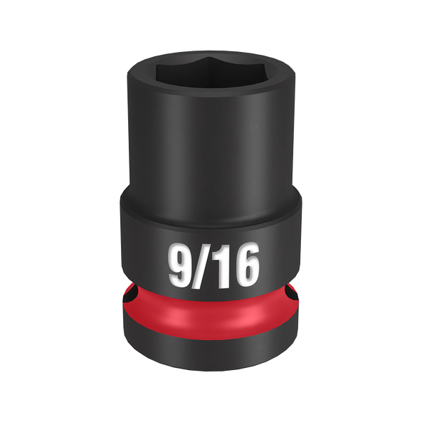 Order In - Milwaukee SHOCKWAVE™ Standard 6 Point Impact Socket 9/16" 1/2" Drive - 49666203