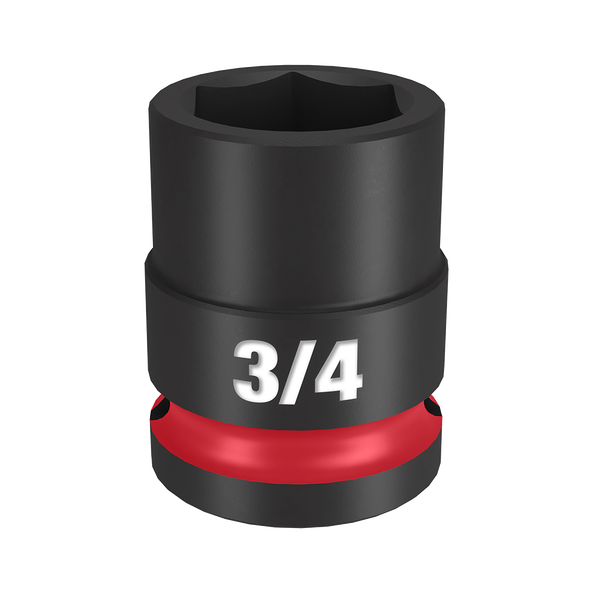 Order In - Milwaukee SHOCKWAVE™ Standard 6 Point Impact Socket 3/4" 1/2" Drive - 49666206