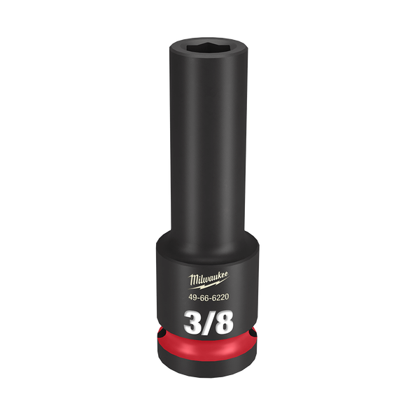 Order In - Milwaukee SHOCKWAVE™ Deep 6 Point Impact Socket 3/8" 1/2" Drive - 49666220