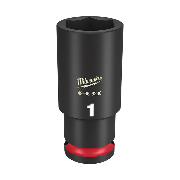 Order In - Milwaukee SHOCKWAVE™ Deep 6 Point Impact Socket  1" 1/2" Drive - 49666230