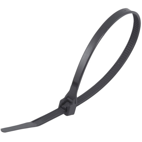 Kincrome Black Cable Tie 530x7.6mm HD 100p - K15718