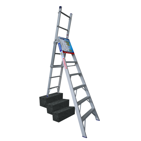 Order In - INDALEX AL 150KG Pro Combination Ladder 2.1M-3.5M - PROC7