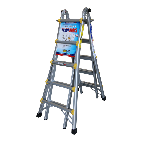 Order In - INDALEX AL Pro Series Telescopic Ladder 1.6M-5.4M - PROMT19