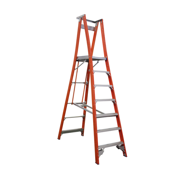 Order In - INDALEX FG 180KG Pro Series Platform Ladder 2.1M - PROPF10/7