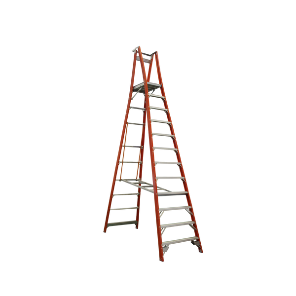 Order In - INDALEX FG 150KG Pro Series Platform Ladder 3.6M - PROPF15/12