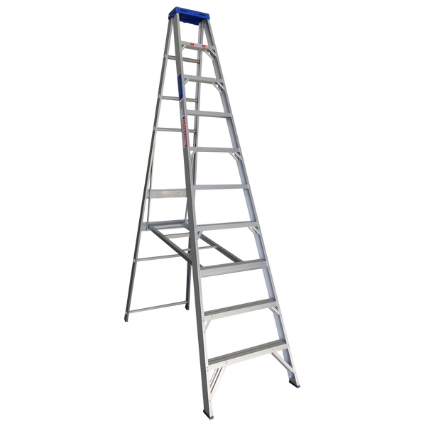 Order In - INDALEX AL 180KG Pro Single Sided Step Ladder 3.0M - PROS10