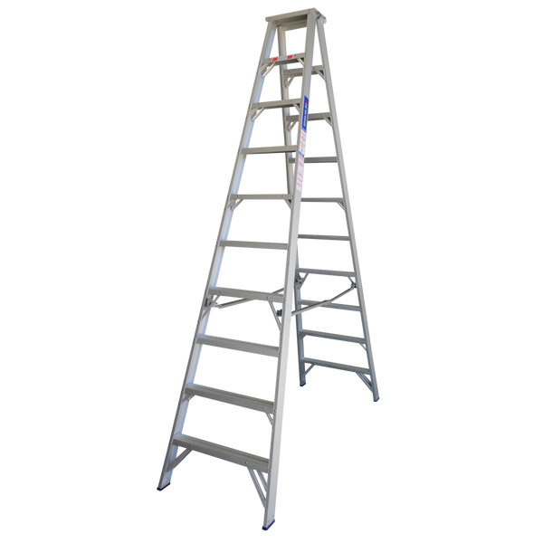 Order In - INDALEX AL 180KG Pro Double Sided Step Ladder 3.0M - PROS10D