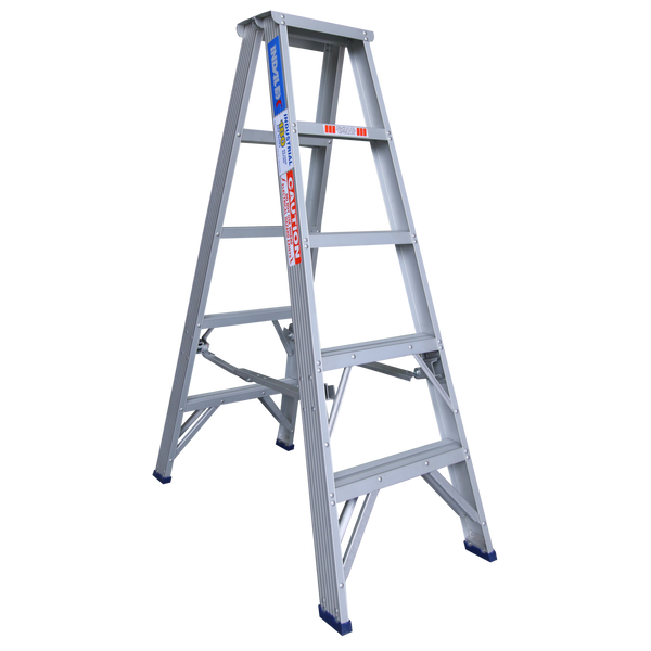 Order In - INDALEX AL 180KG Pro Double Sided Step Ladder 1.5M - PROS5D