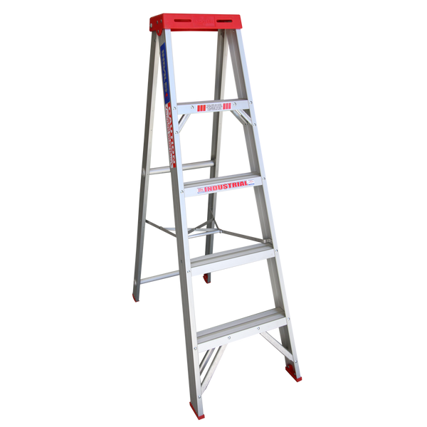 Order In - INDALEX AL 135KG Single Sided Step Ladder 1.5M - TRDS5